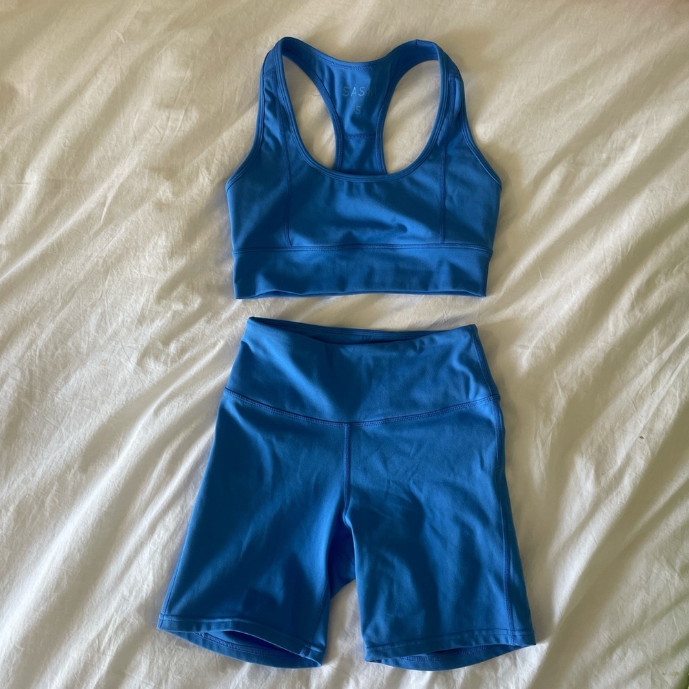 Saski collection  Blue Activewear Set